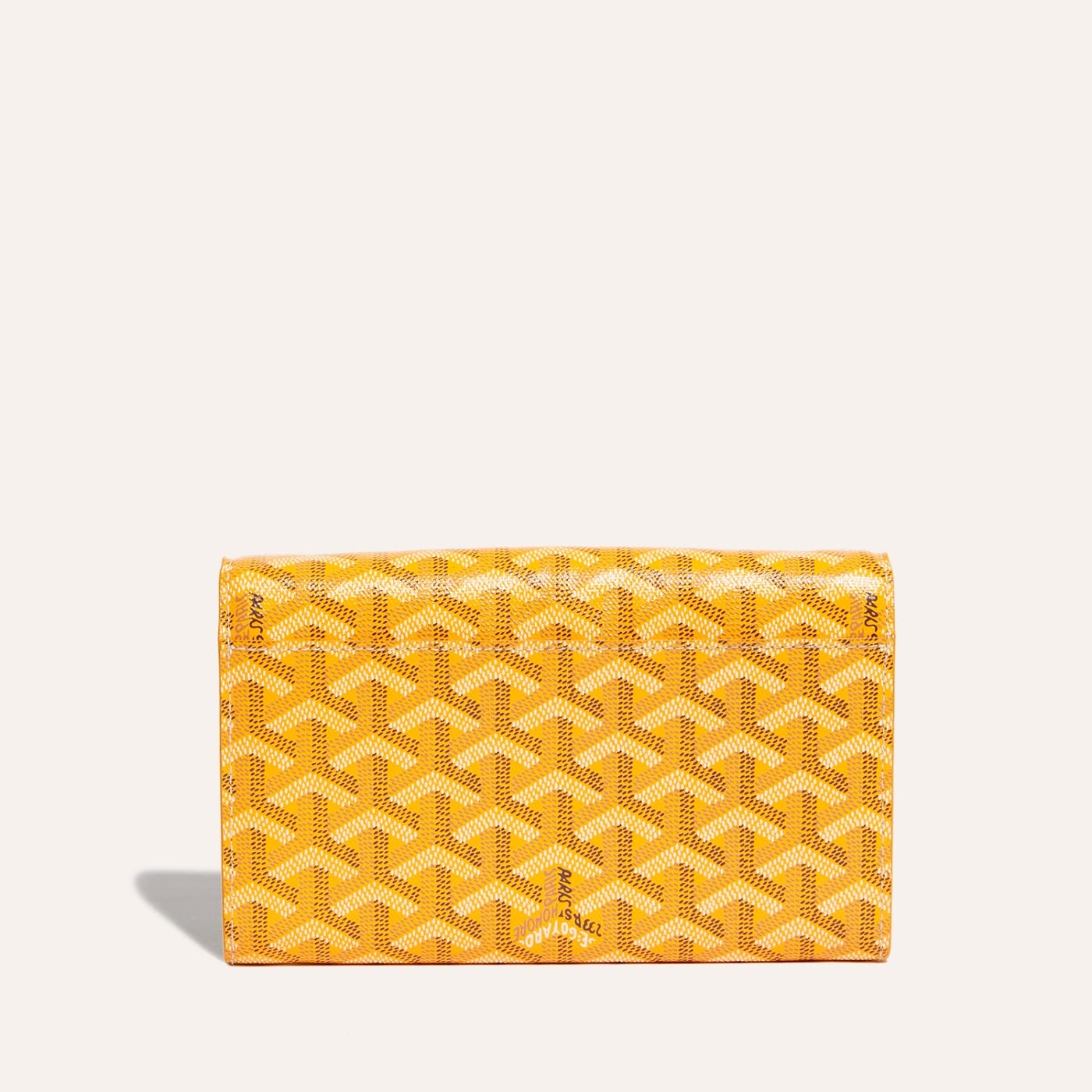 Goyard Varenne Continental Wallet Yellow - Image 3